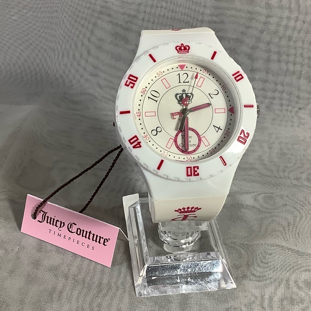 Juicy Couture Silicone Women Watch - New but Needs Battery